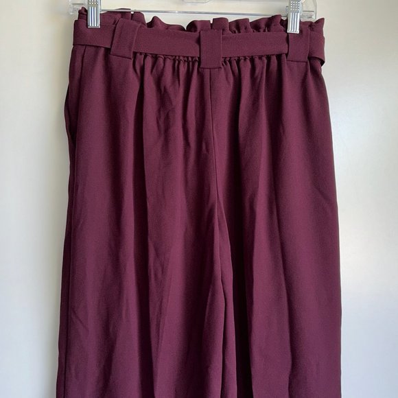 Express Purple Wide Leg Pants - Picture 4 of 9